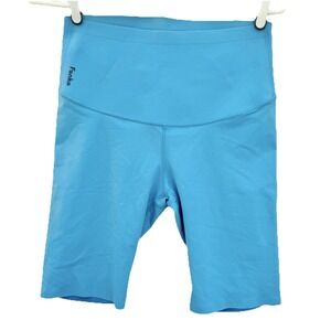 Fanka Body Sculpt Reversible Compression Bike Shorts Womens‎ Sz XS / 2 Blue